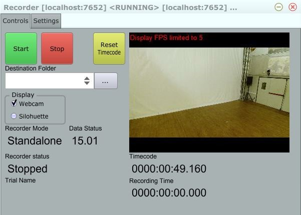 DANCE platform2 kinectrecorder